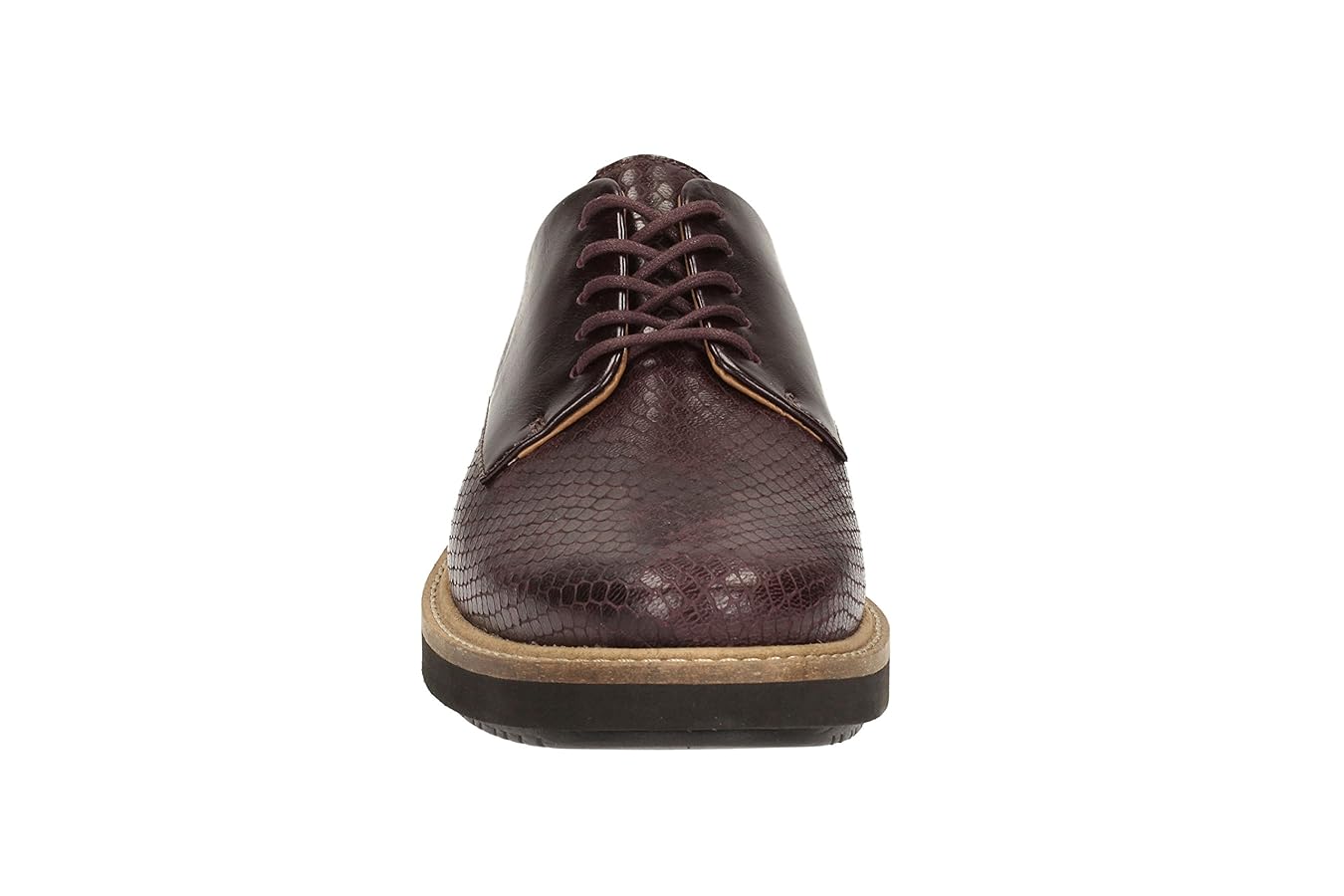 Clarks Glick Darby, Women's Derby, Purple (Aubergine Leather